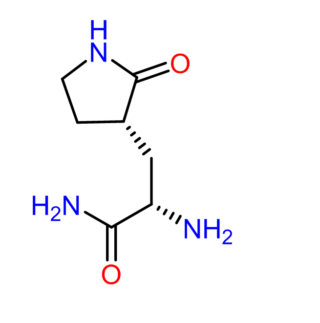 3-Pyrrolidinpropanamid, -amino-2-oxo-, Hydrochlorid CAS:2628280-48-6
