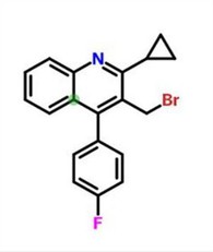 3- (Brommethyl) -2-cyclopropyl-4- (4'-fluorphenyl) chinolin CAS-Nr. 154057-56-4