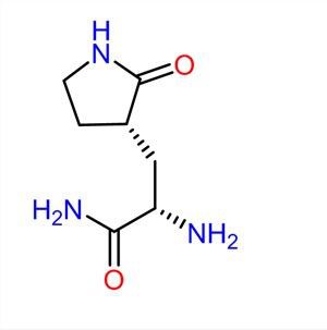 3-Pyrrolidinpropanamid, -amino-2-oxo-, Hydrochlorid CAS:2628280-48-6