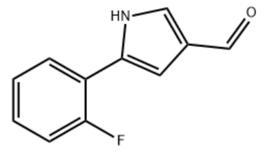 5-(2-Fluorphenyl)-1h-Pyrrol-3-Carbaldehyd CAS-Nr. 881674-56-2