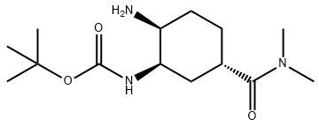 Tert - Butyl (1R, 2S, 5S) -2-Amino-5- (Dimethylcarbamoyl) Cyclohexylcarbamatecas Nr .:365998-36-3